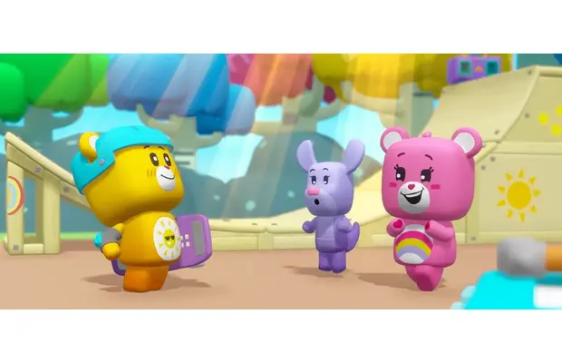 Characters from Nurture's original interactive series